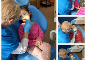 Dzieci mają wykonywany przegląd zębów po zgodzie rodziców